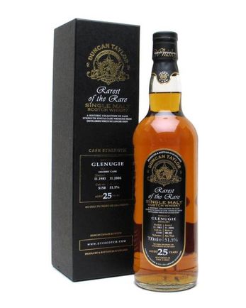 Glenugie 1981 25 Year Old 51.5 Sherry Cask Duncan Taylor Rarest of the Rare