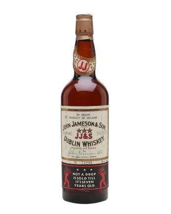 Jameson 7 Year Old Bottled 1960's