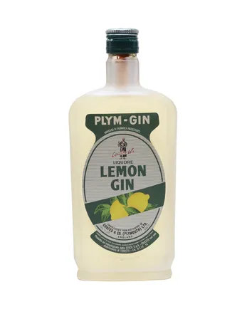 Plym Gin Lemon Gin Bottled 1980s