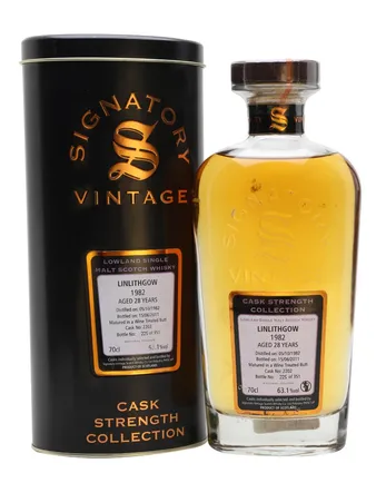 Linlithgow 1982 28 Year Old Cask #2202 Signatory