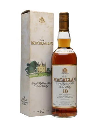 Macallan 10 Year Old Sherry Bottled 1980s