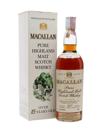 Macallan 1956 Vintage Label