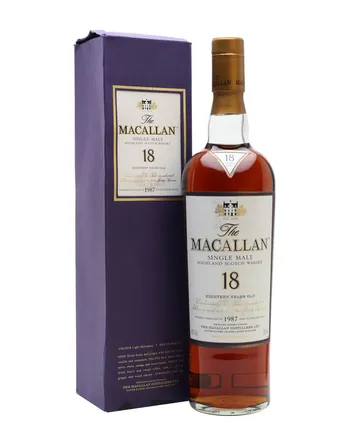 Macallan 1987 18 Year Old Sherry Oak