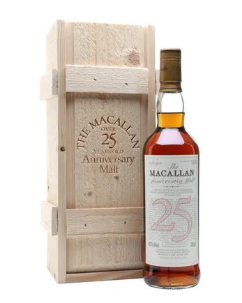Macallan 25 Year Old Anniversary Malt Sherry Oak