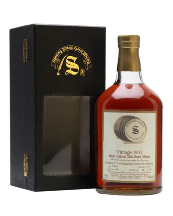 Macallan Glenlivet 1965 29 Year Old Sherry Cask Signatory cask #1053