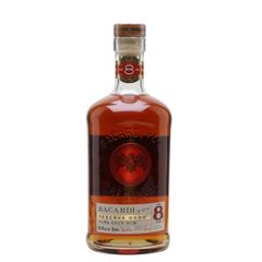 Bacardi 8 Year Old Reserva Ocho Rum Single Modernist Rum