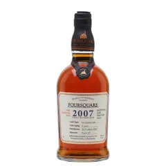 Foursquare 2007 Cask Strength Rum Single Traditional Blended Rum