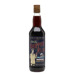 Skipper Rum Overproof Dark Rum Single Traditional Blended Rum