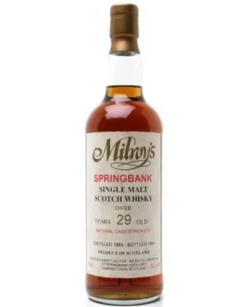 Springbank 1965 29 Year Old Dark Milroy's