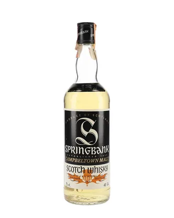 Springbank 12 Year Old Bottled 1980s 75cl