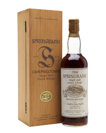 Springbank 1964 Lateltin Lanz Ingold 100th Anniversary