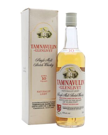 Tamnavulin Glenlivet 10 Year Old Bottled 1980s