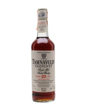 Tamnavulin Glenlivet 20 Year Old Sherry Wood