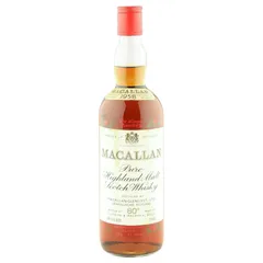 Macallan 1958, Floret Stencilled Bottle
