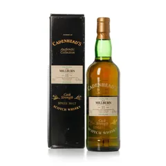 Millburn 1983 11 Year Old, Cadenhead's 1994 Bottling with Box