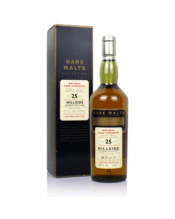 Hillside 1970 25 Year Old Rare Malts 75cl