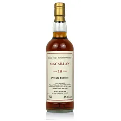 Macallan 1990 18 Year Old Private Edition Cask #12023