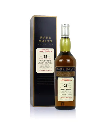 Hillside 1971 25 Year Old Rare Malts